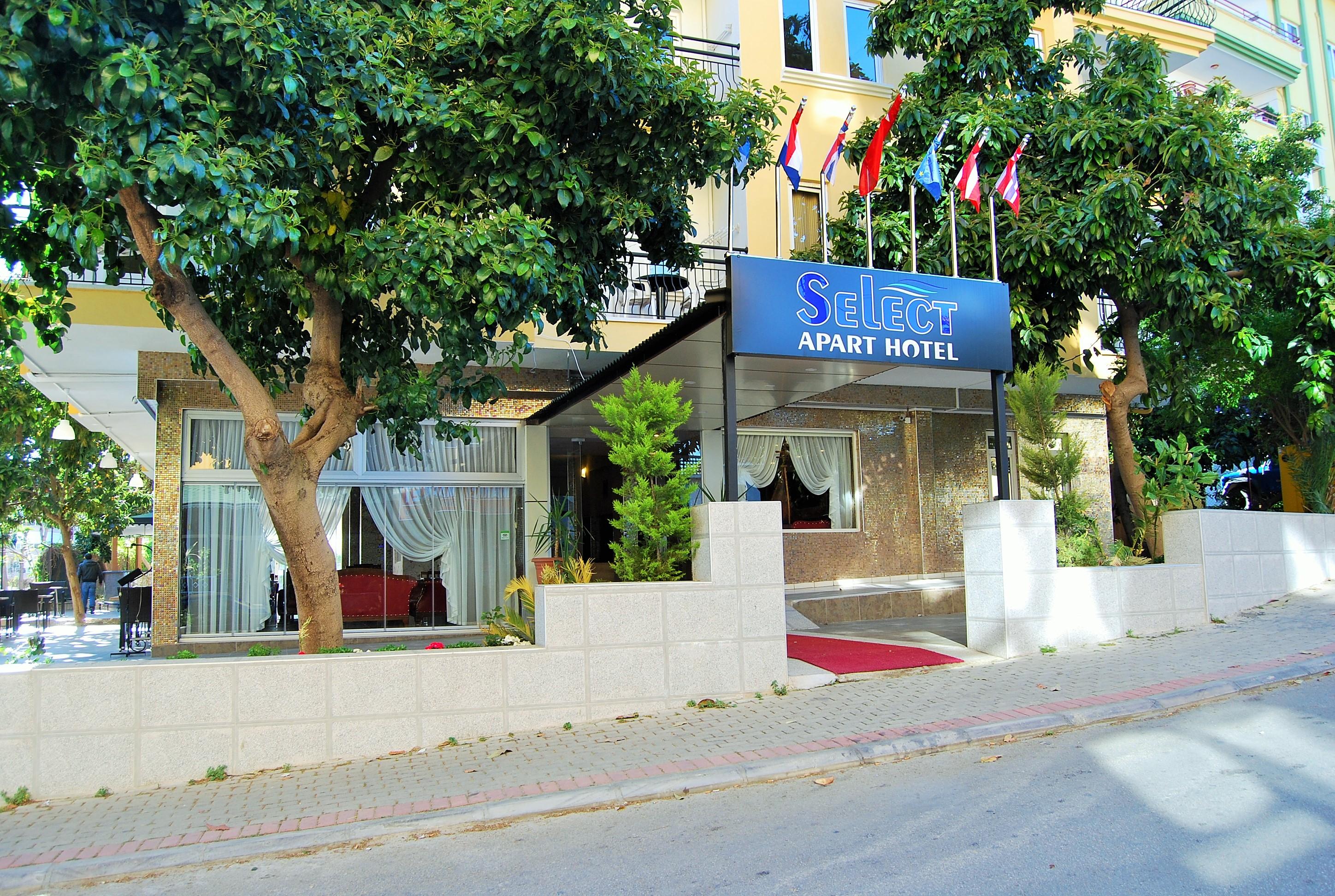 Select Suite & Apart Hotel Alanya Exterior foto